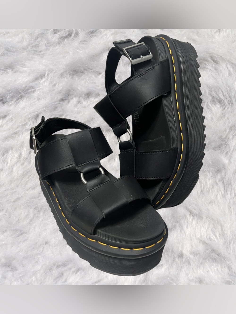 Dr. Martens Francis Platform Sandals - Picture 6 of 8